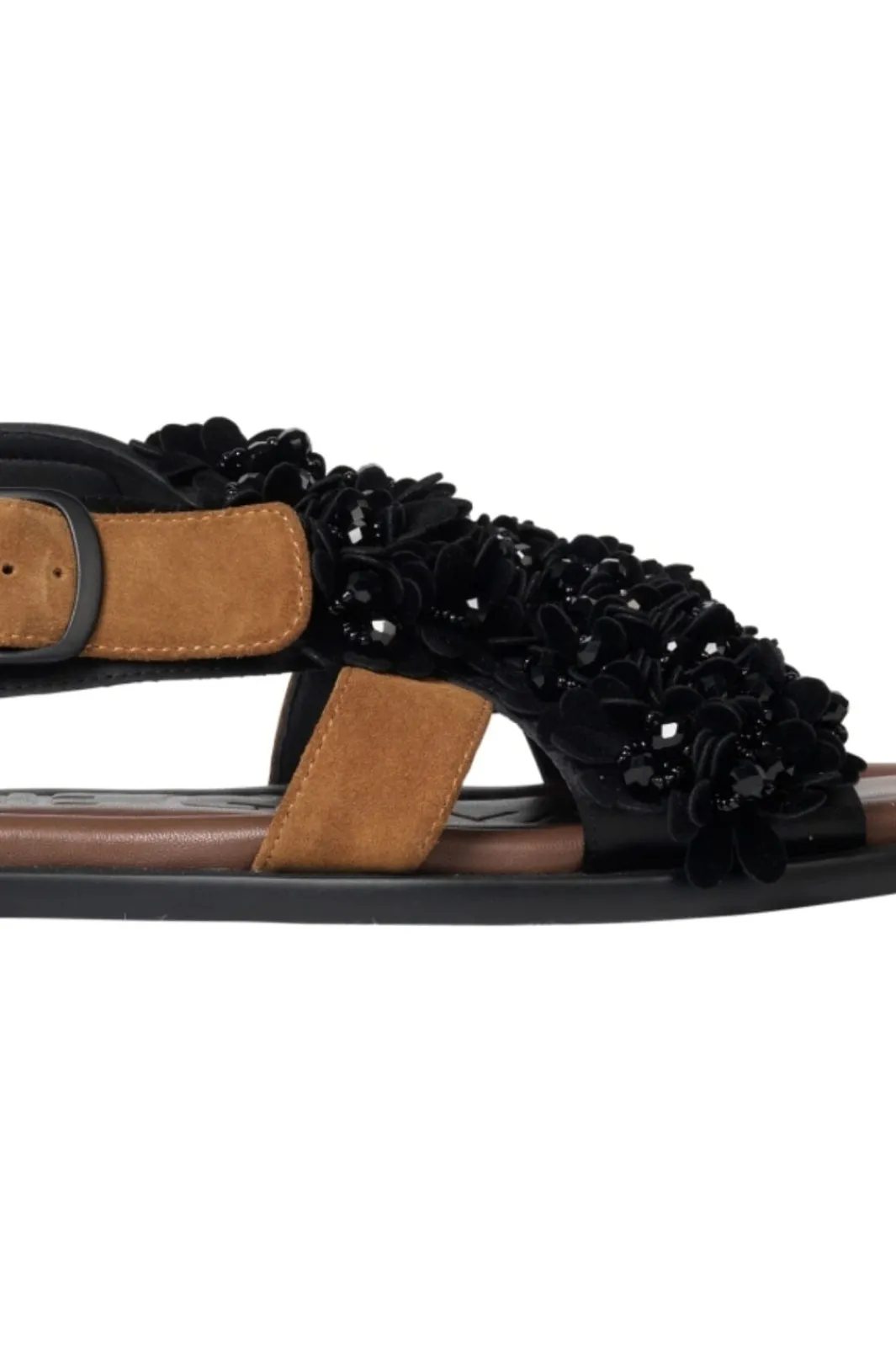 Online Stine Goya 2402 Cross Strap Sandal, Grosgrain Cross Strap Sandalsg-pf25-f041-2402 Black