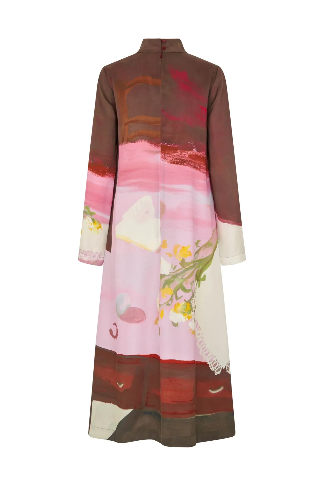 Online Stine Goya 2263 Dry Viscose, Long Sleeve Midi Dresssg-ps26-d017-2263p Five Resolutions