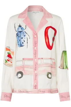 Discount Stine Goya 2263 Dry Viscose, Loose Long Sleeve Shirtsg-aw25-t096-2263 Camp Stine Goya