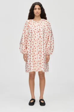 Stine Goya 2067 Flat Textured Poly, Voluminous Bow Dresssg-ps26-d150-2067 Ditzy Petunia