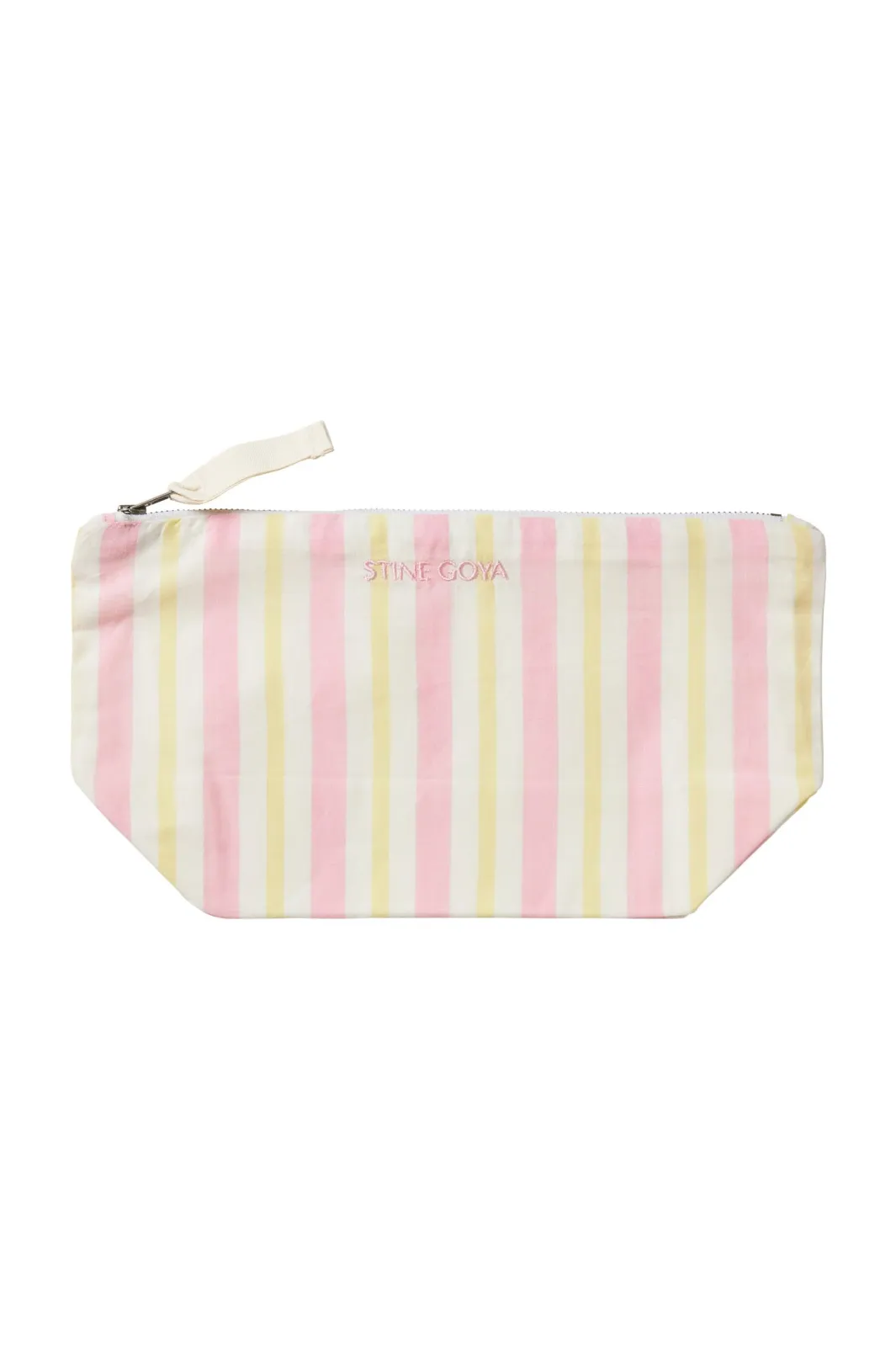 Best Stine Goya 2473 Make Up Bag, Make Up Bagsg-ps26-b034-2473 Lemon & Rose Stripes