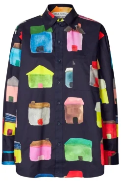 Best Stine Goya 2340 Midweight Cotton, Pocket Oversized Shirtsg-aw25-t098-2340 Refugios
