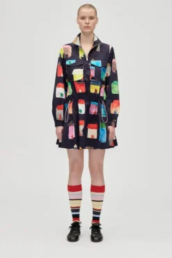 Clearance Stine Goya 2340 Midweight Cotton, Pullover Parka Dresssg-aw25-d174-2340 Refugios