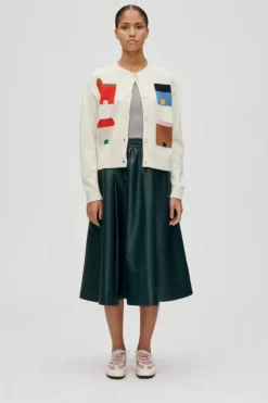 Discount Stine Goya 2359 Midweight Wool, Cropped Pocket Cardigansg-aw25-k045-2359 Refugios