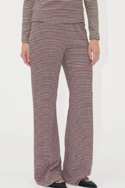 Sale Stine Goya 2247 Patchwork Jersey, Elasticated Waistband Pants sg-ss25-p004-2247 Pink/black