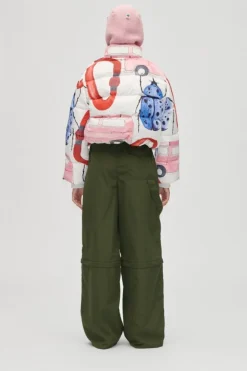 Sale Stine Goya 2424 Printed Tech, Long Sleeve Puffersg-aw25-j057-2424 Camp Stine Goya