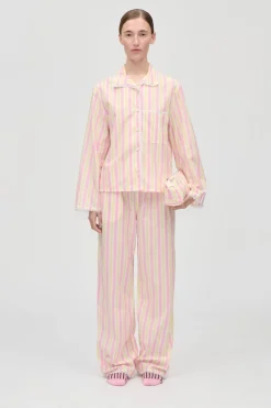 Sale Stine Goya 2476 Pyjamas, Striped Pyjamassg-ps26-ot004-2476 Lemon & Rose Stripes