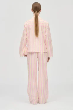 Sale Stine Goya 2476 Pyjamas, Striped Pyjamassg-ps26-ot004-2476 Lemon & Rose Stripes