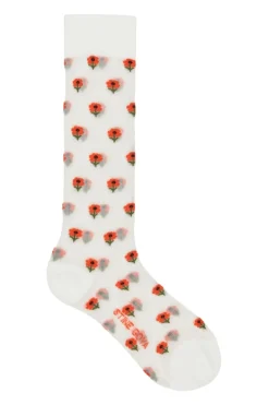 Hot Stine Goya 2289 Socks, Long Sockssg-pf25-a014-2289 Red Poppy