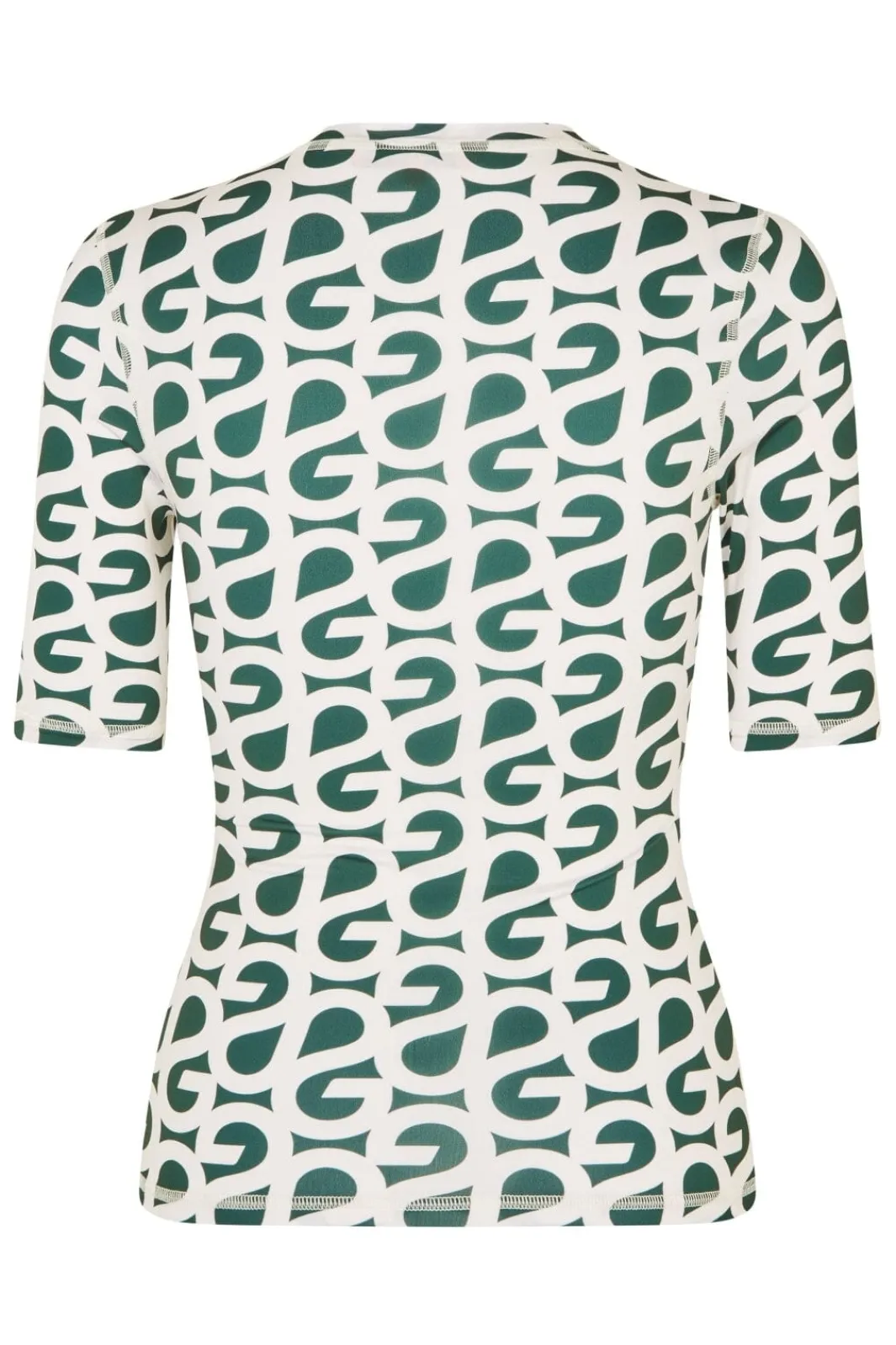 Clearance Stine Goya 2244 Stocking Jersey, Elastic Short Sleeve T-shirtsg-pf25-t071-2244 Forest Green Logo