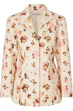 New Stine Goya 2409 Textured Tailoring, Functional Structured Tailoring Jacketsg-aw25-j055-2409 Sun Kissed Magnolia