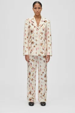 New Stine Goya 2409 Textured Tailoring, Functional Structured Tailoring Jacketsg-aw25-j055-2409 Sun Kissed Magnolia