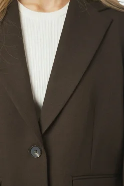 New Neo Noir Aarielle Structure Blazer 168202 676