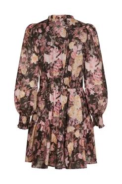 New Neo Noir Aberto Big Flower Dress 166923 100