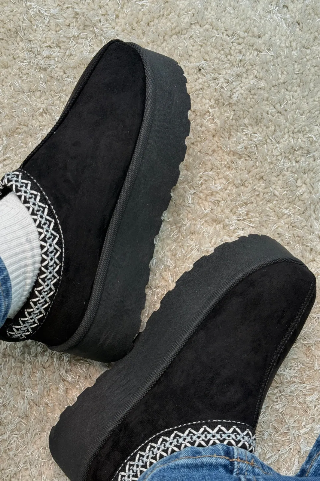 Outlet Bloom Acacia Slipper Black
