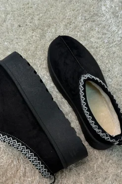 Outlet Bloom Acacia Slipper Black