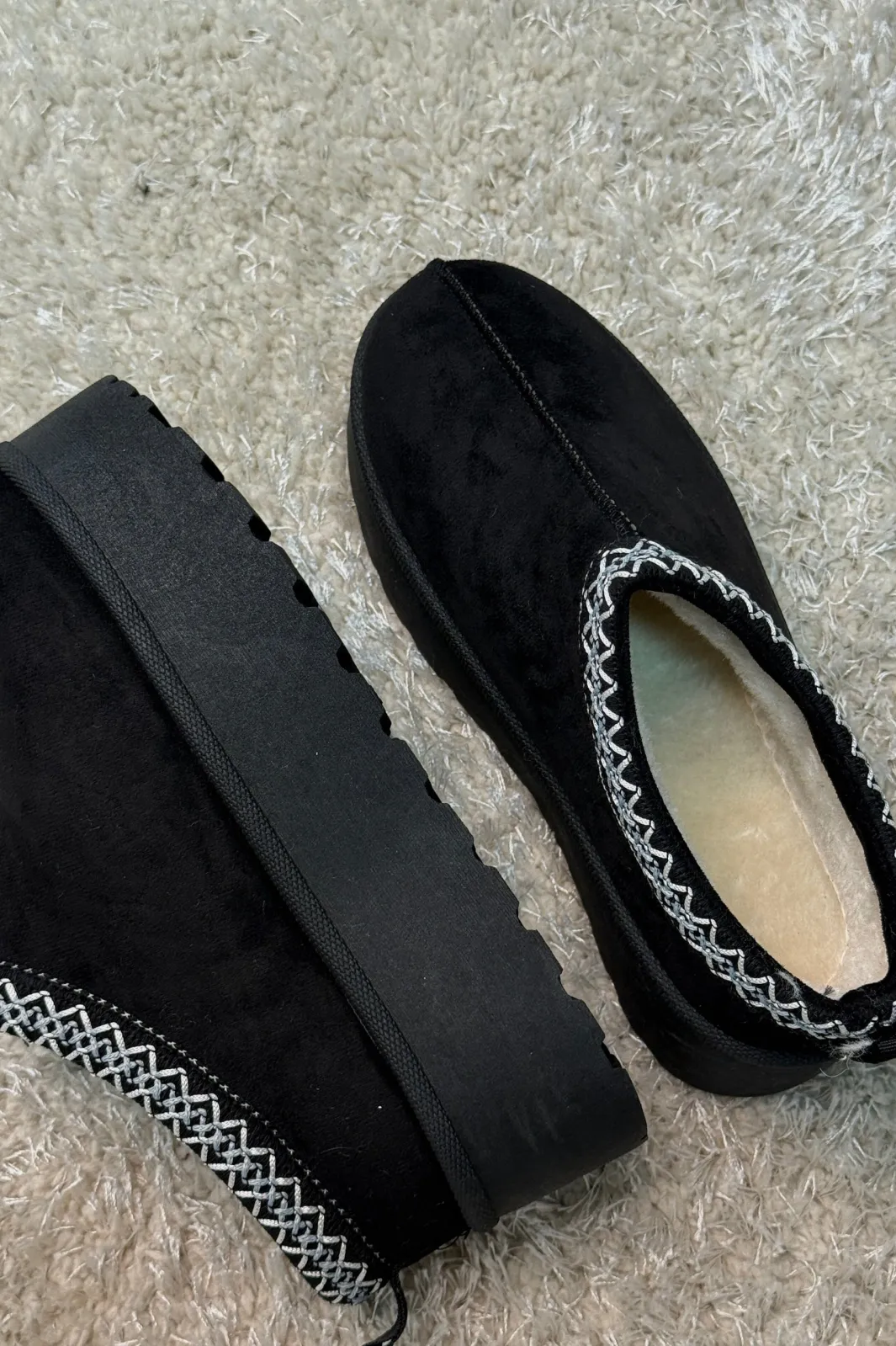 Outlet Bloom Acacia Slipper Black