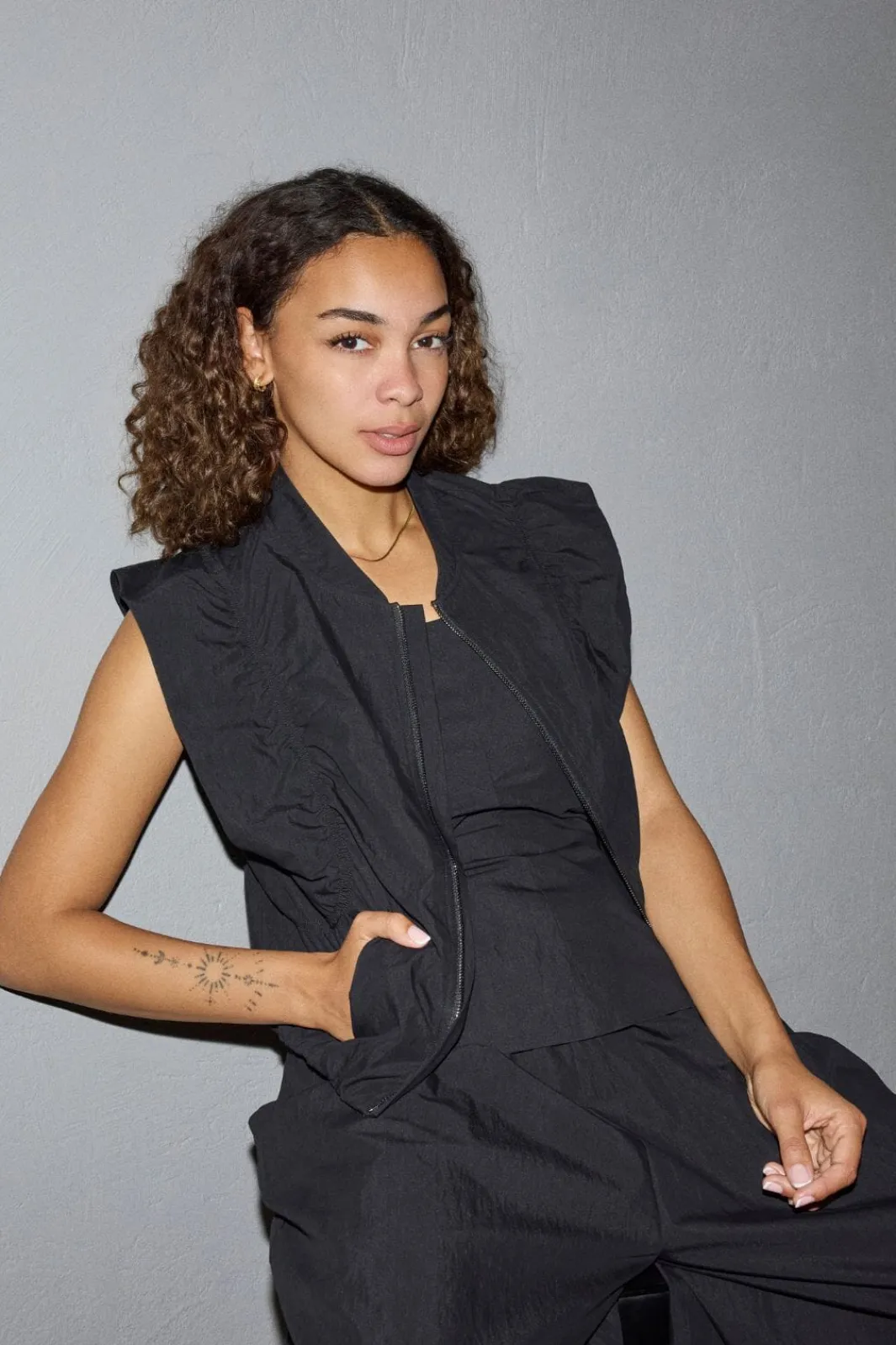 New Co´Couture Acasiacc Waistcoat 40042 96