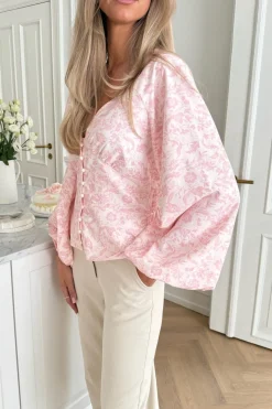 Outlet BYIC Addyic Shirt A23946 Light Pink Floral
