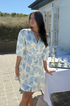 Hot BYIC Adelic Dress A23783 Blue Peony Bloom