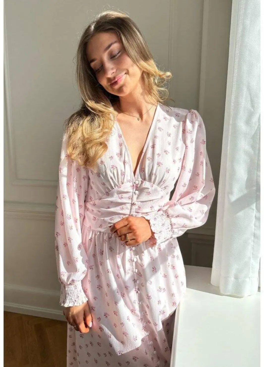 Clearance BYIC Adelic Long Dress pink Pink