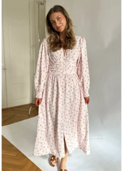 Clearance BYIC Adelic Long Dress pink Pink