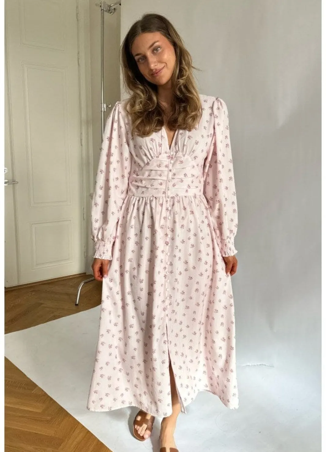Clearance BYIC Adelic Long Dress pink Pink