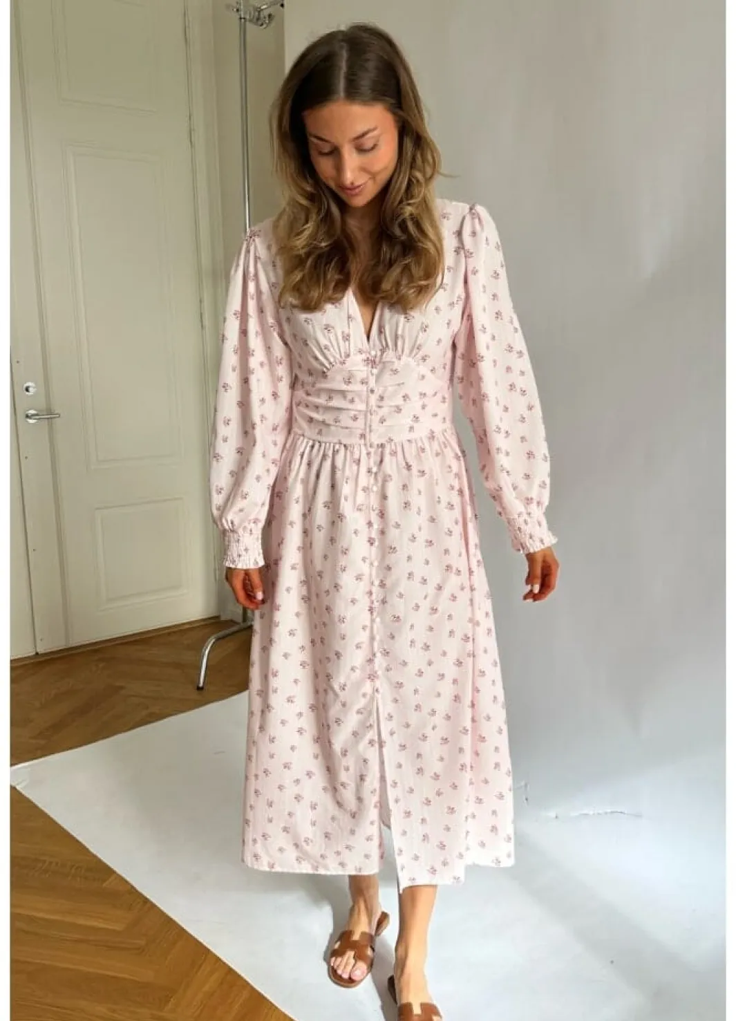 Clearance BYIC Adelic Long Dress pink Pink