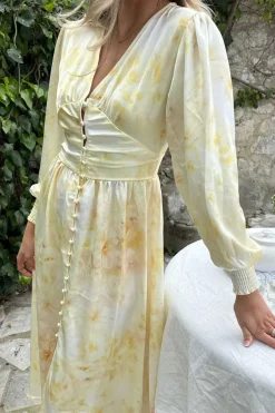 Discount BYIC Adelic Long Dress A2327 Sunlight Blossom