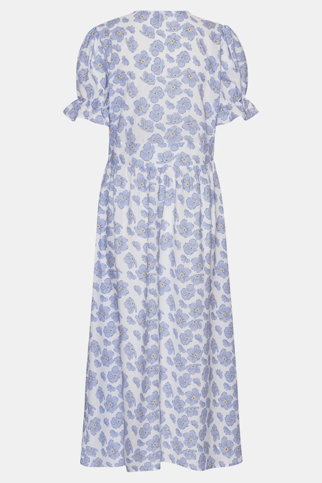 Discount BYIC Adelic Long Ss Dress bdf Blue Dazzling Flower