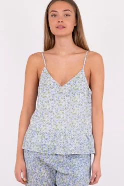 Discount Neo Noir Airlia Ocean Breeze Top Light Blue