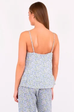 Discount Neo Noir Airlia Ocean Breeze Top Light Blue
