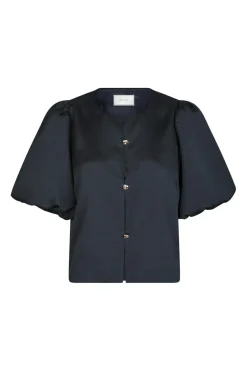 Best Neo Noir Aisa Dull Satin Blouse 164658 141