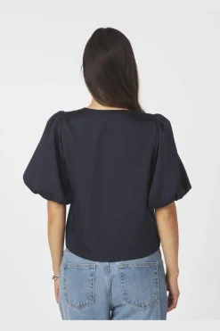 Best Neo Noir Aisa Dull Satin Blouse 164658 141
