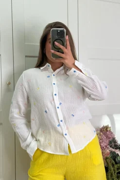 Online A-bee Alba Skjorte White