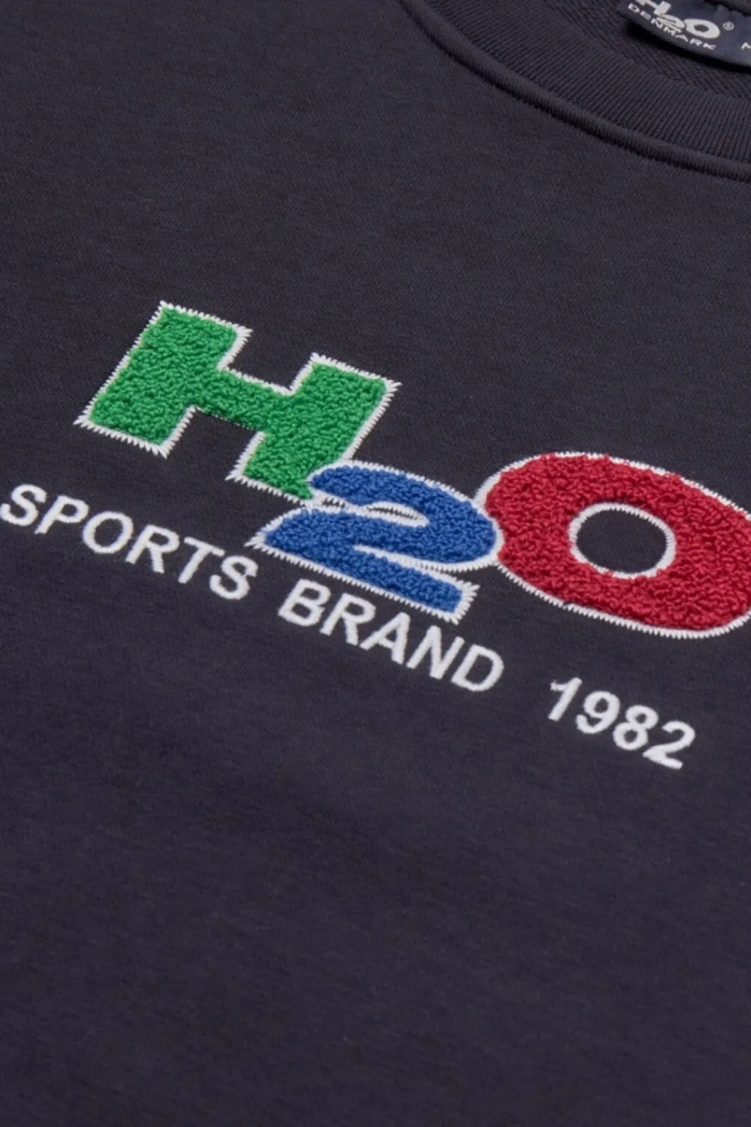 Clearance H2O Alban Sweat O'Neck 2500 Navy