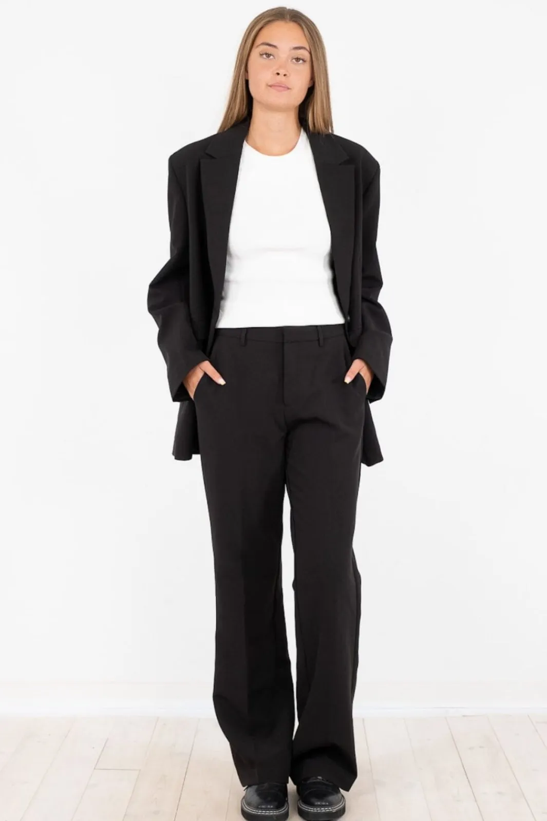 Sale Neo Noir Alice Suit Pants Black
