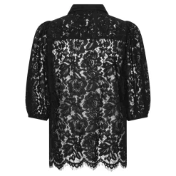 Discount Continue Alicia Lace Blouse 14988 Black