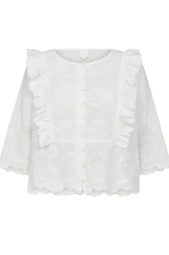 Discount Gossia Alinego Shirt Blouse G2038 Off-White