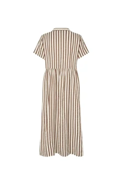Lollys Laundry Aliyall Maxi Dress Ls26163-3024 87 Dark Mokka