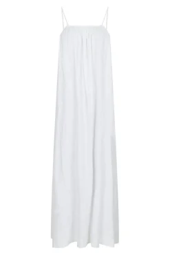 Online Neo Noir Allie Soft Linen Dress White