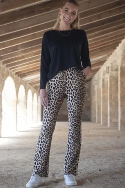 New Liberte Alma-Flaired-Pants Lux Leo