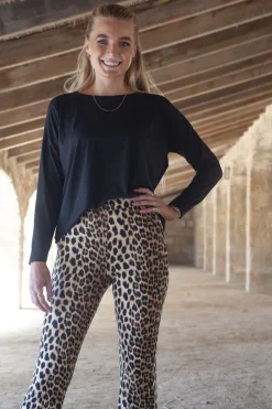 New Liberte Alma-Flaired-Pants Lux Leo