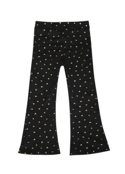 Hot Liberte Ami Alma-Flair-Pants-Kids 22149 Black Gold Heart