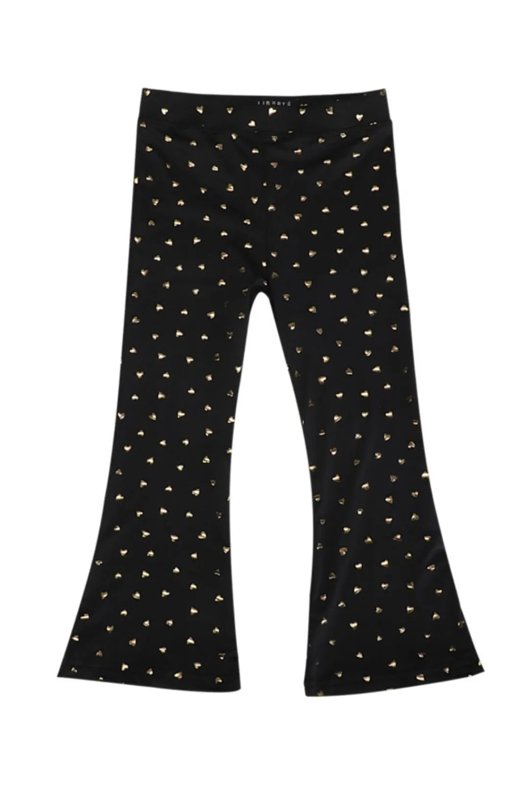 Hot Liberte Ami Alma-Flair-Pants-Kids 22149 Black Gold Heart