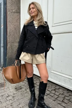 Online BYIC Almaic Trenchcoat black Black