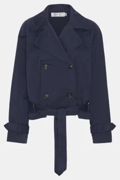 Hot BYIC Almaic Trenchcoat Navy