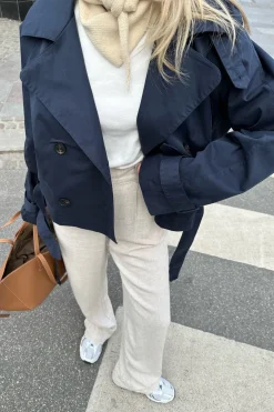 Hot BYIC Almaic Trenchcoat Navy