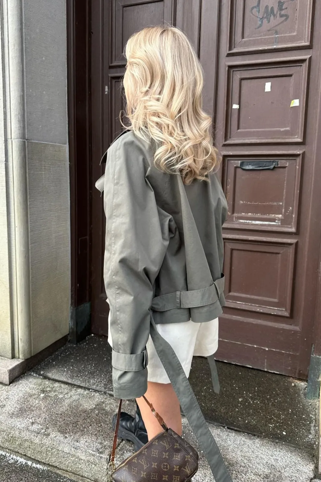 BYIC Almaic Trenchcoat green Green