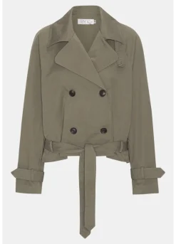 BYIC Almaic Trenchcoat green Green